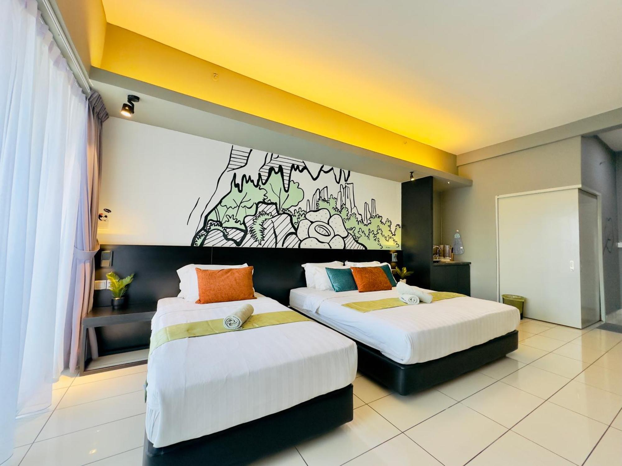 Owl Nest Suite' At Aeropod Sovo 亞庇 客房 照片